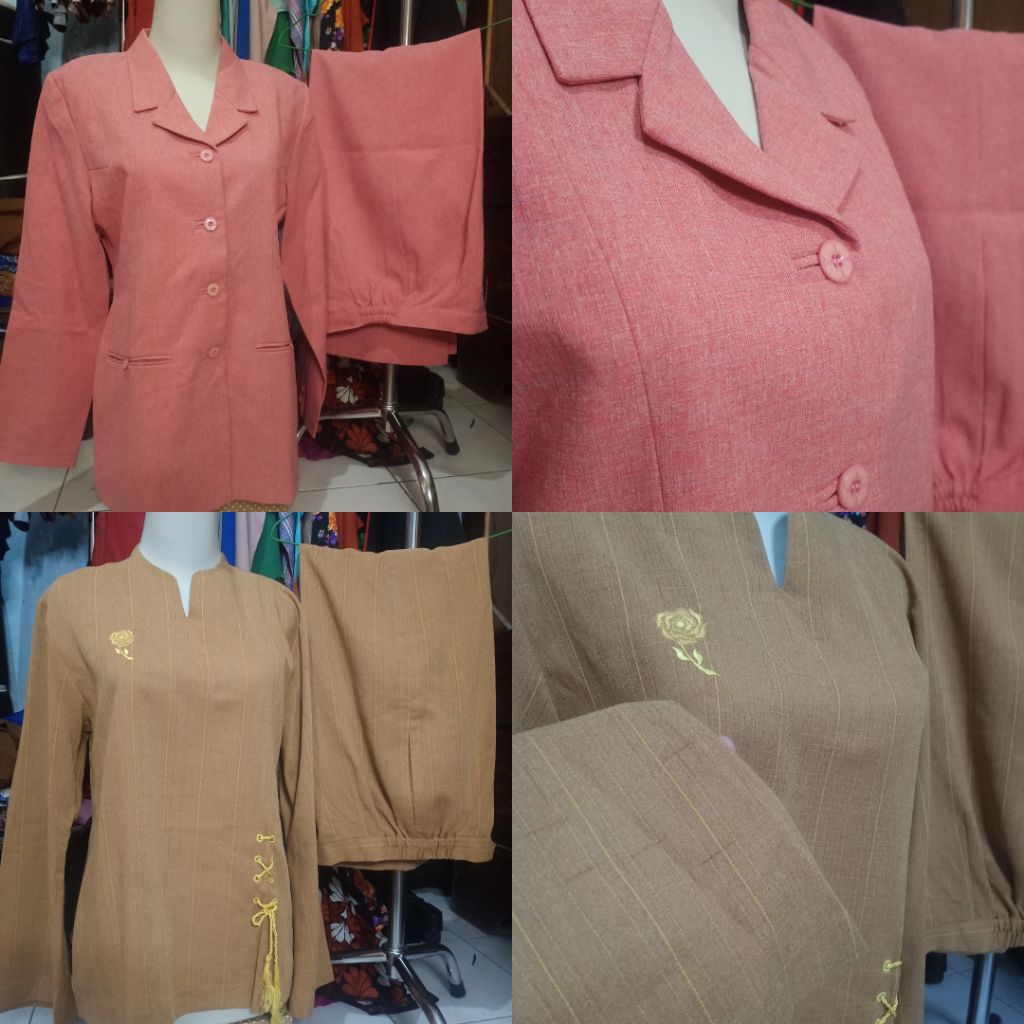 Preloved Setalan guru wanita/set kerja wanita/setelan kerja wanita