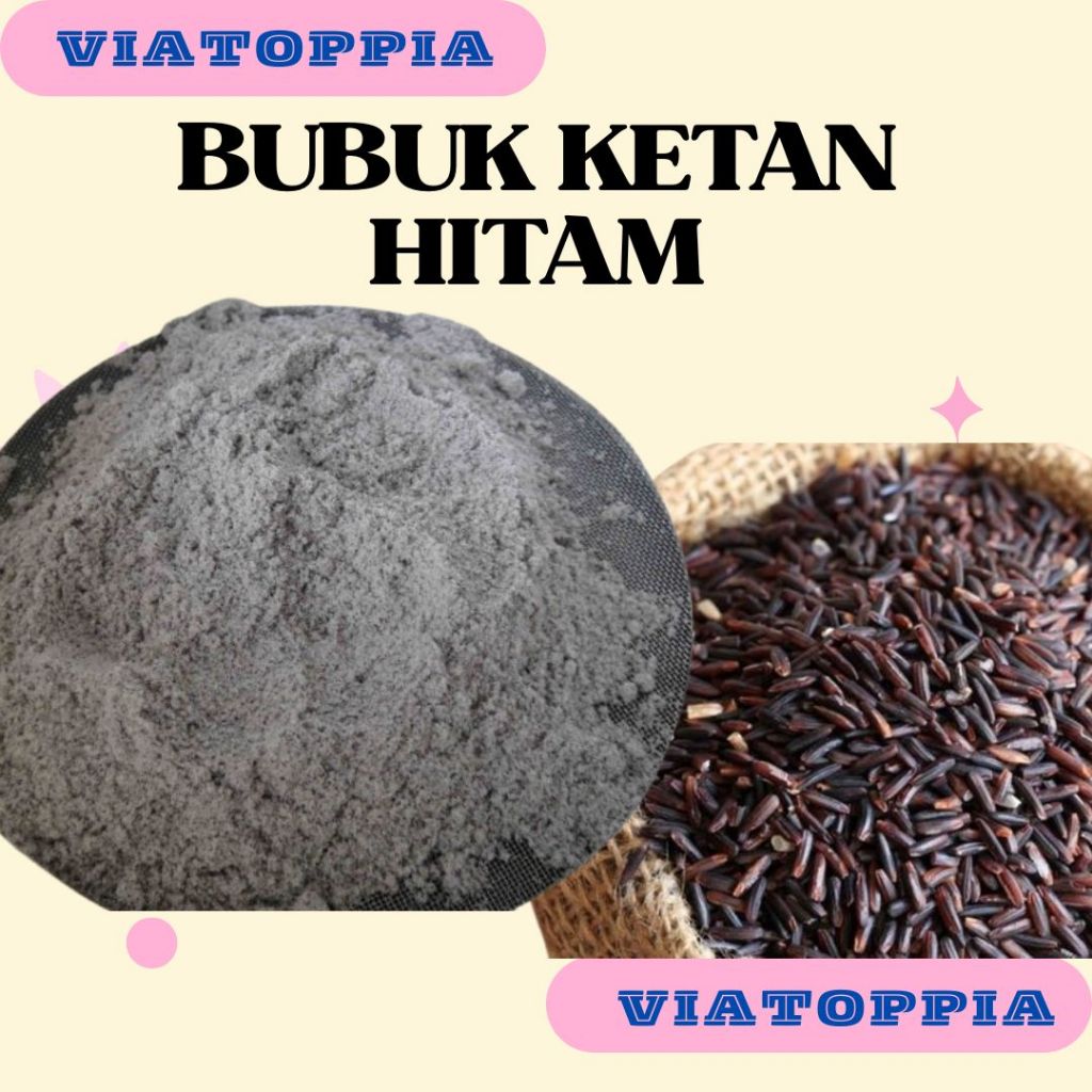 

BUBUK KETAN HITAM 1 KG DAN 500 GR TANPA BAHAN KIMIA