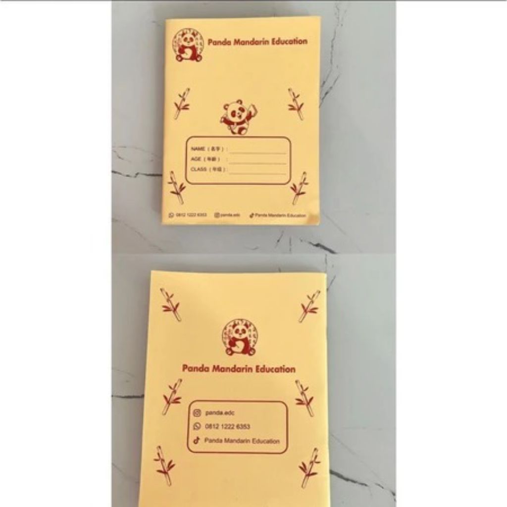 

Buku tulis kotak" Mandarin