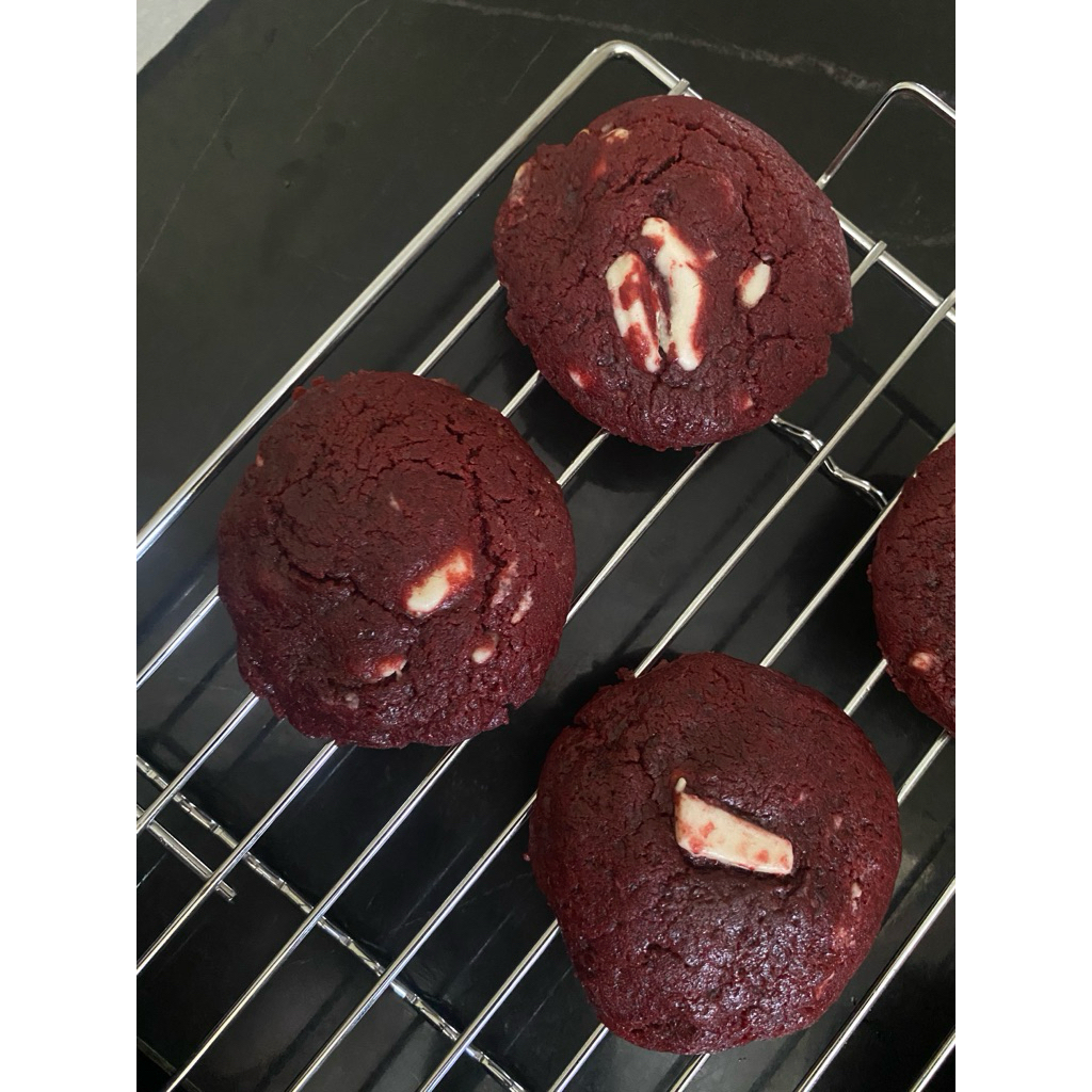 

Soft cookies red valvet