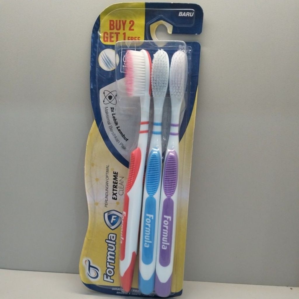 FORMULA SIKAT GIGI EXTREME CLEAN