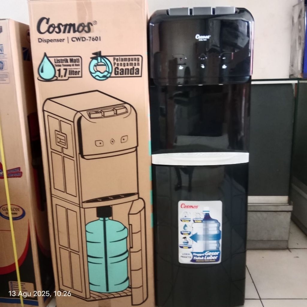 Dispenser Cosmos Galon Bawah CWD-7601/ Dispenser galon bawah COSMOS CWD 760Q