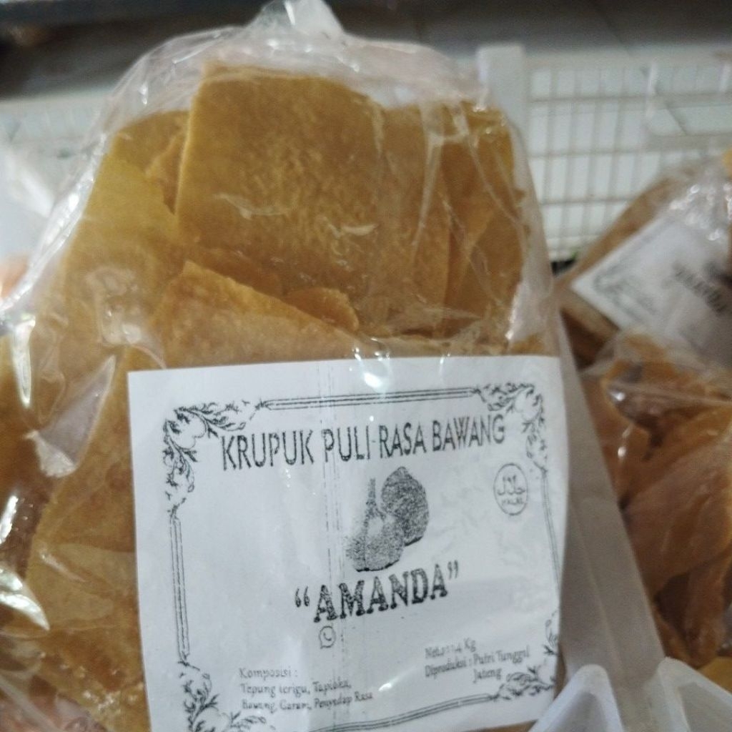 

kerupuk / krupuk gendar mentah