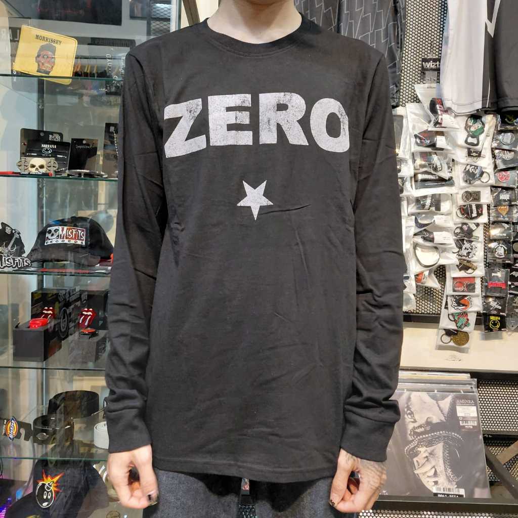 Longsleeve Band Official THE SMASHING PUMPKINS - ZERO DISTRESSED Original