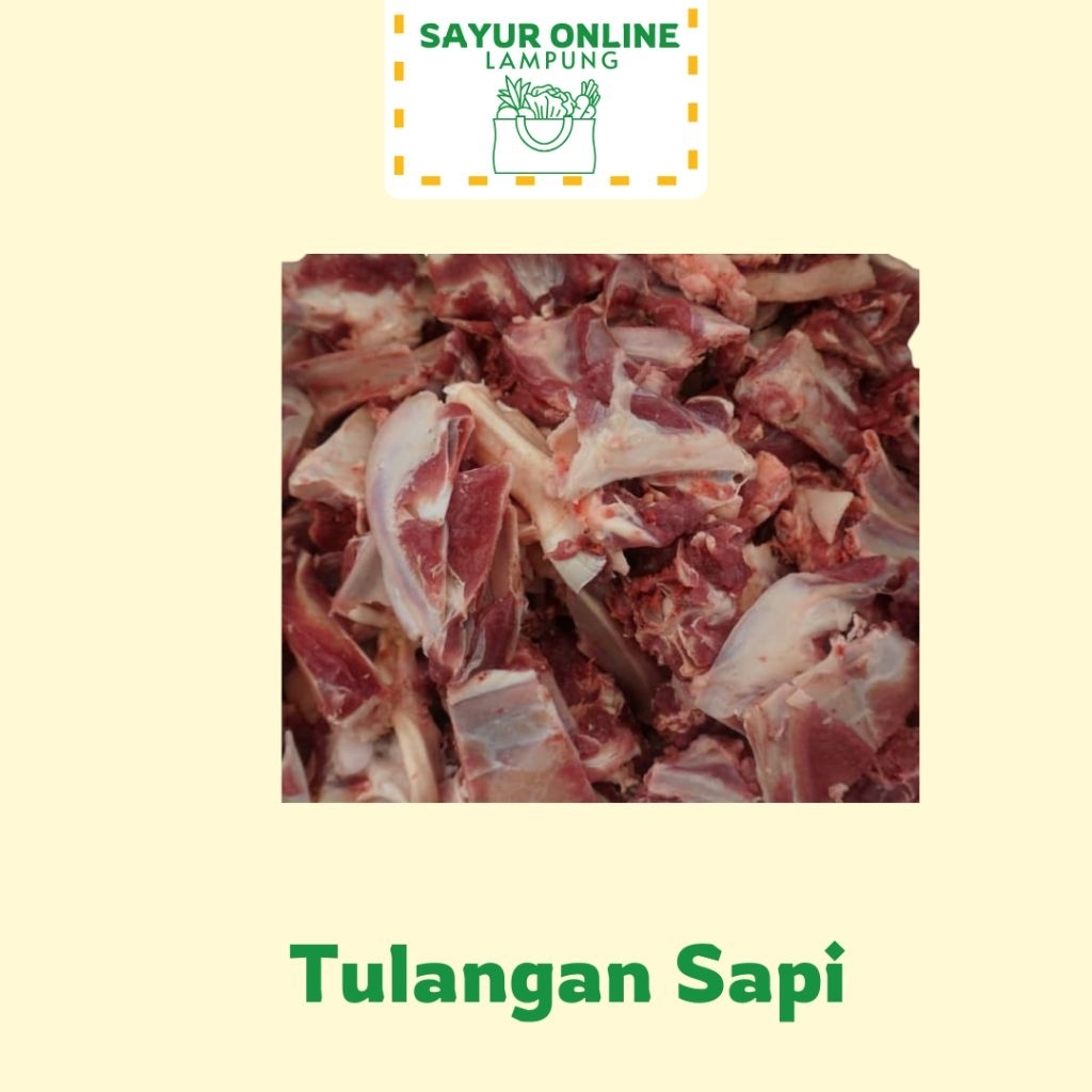 

Tulang Sapi - 1/2 Kilo - Sayur Online Lampung