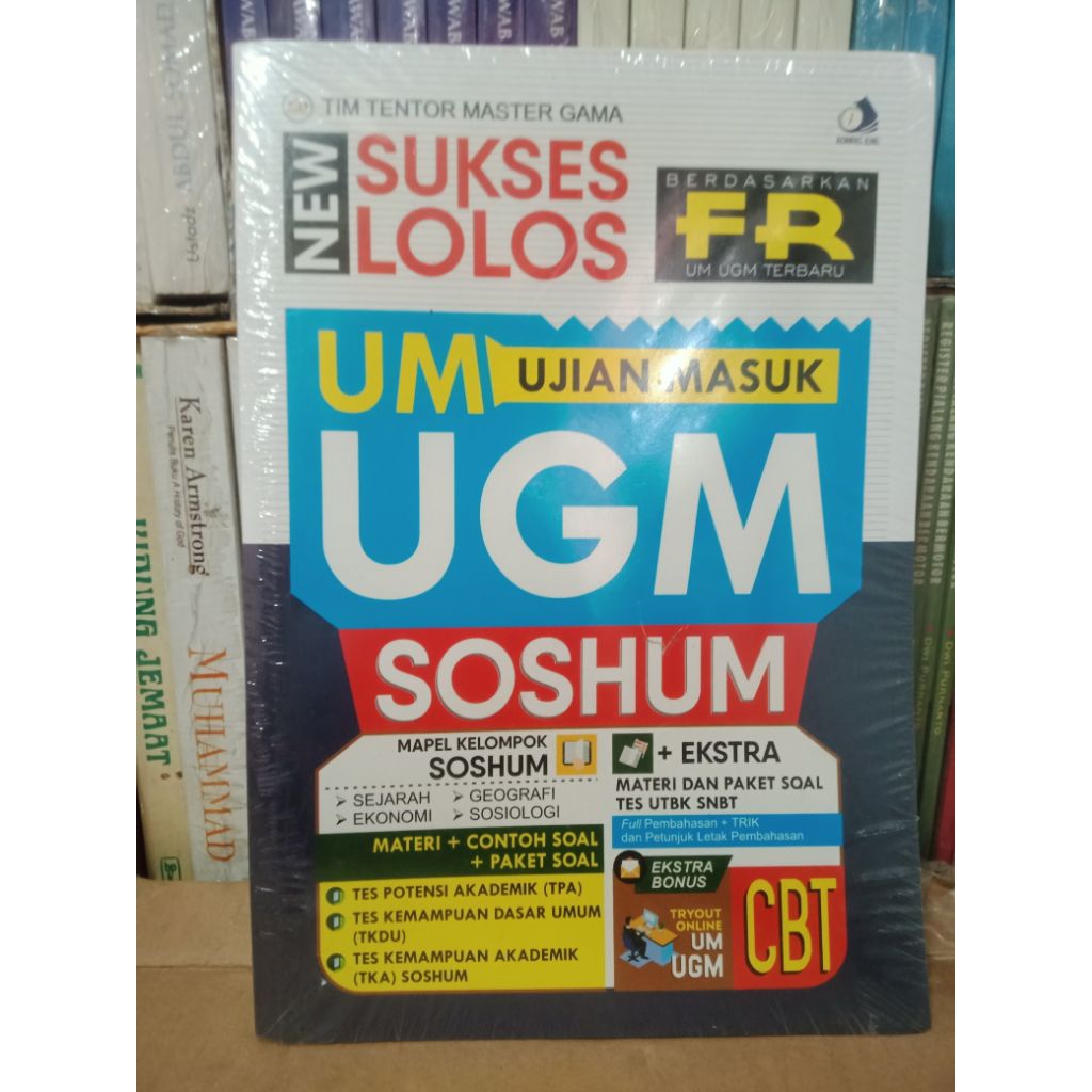 New Sukses Lolos UM (Ujian Mandiri) UGM Soshum