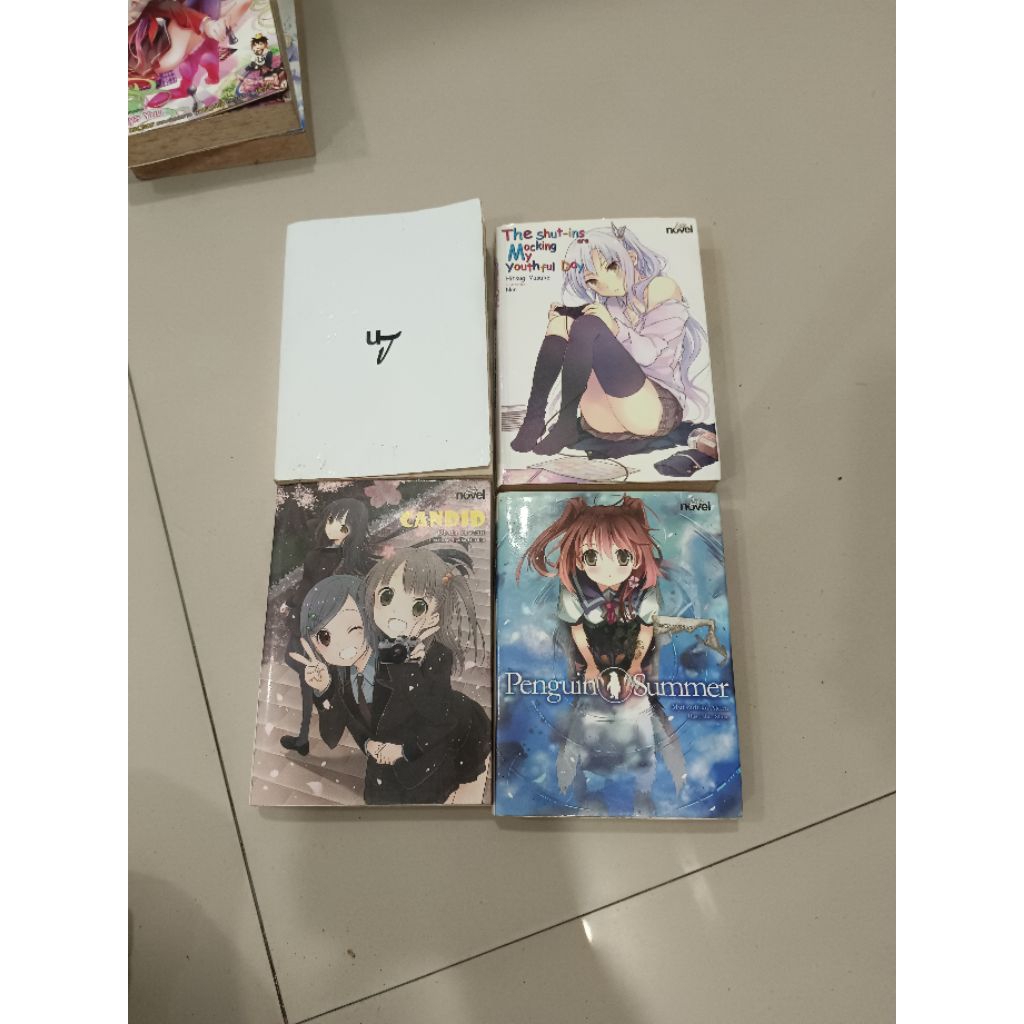 Novel Lite Novel - Penguin Summer , The Shut-ins Are Mocking My Youthful Day , Candid , My School Da