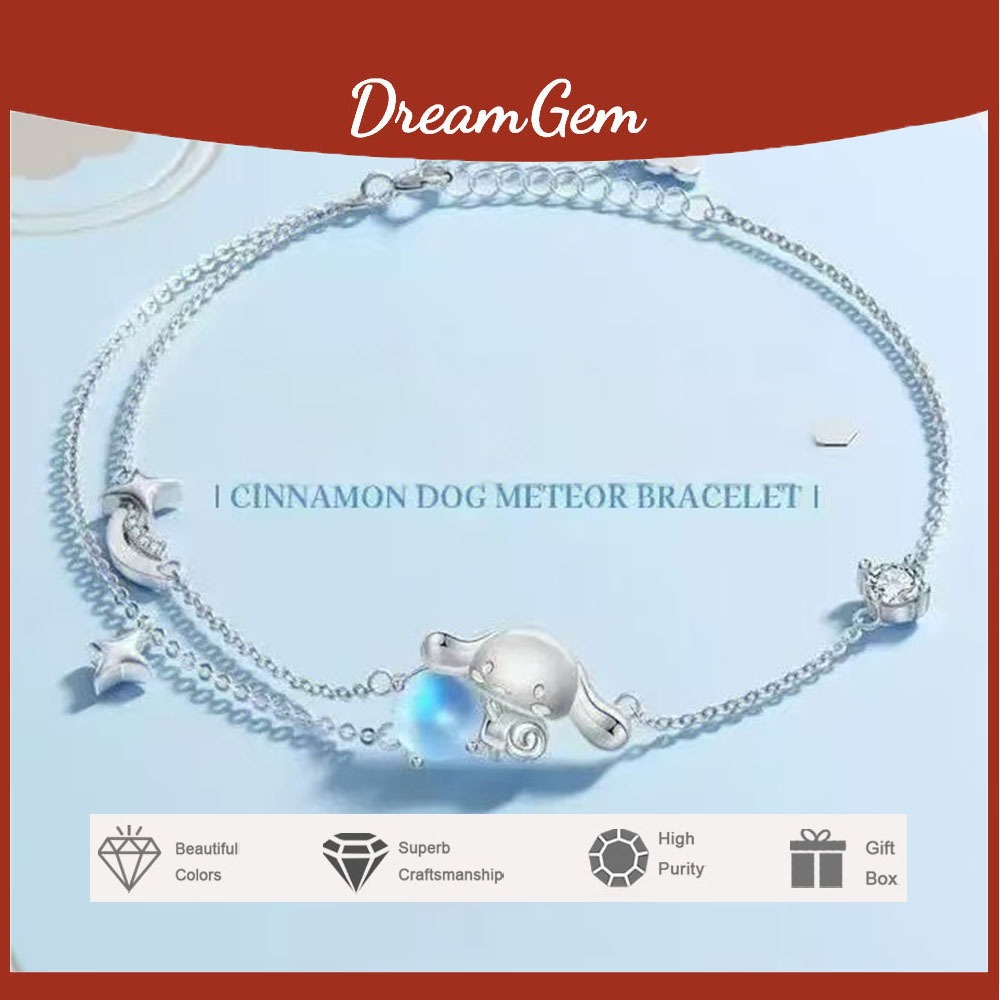 DreamGem I Cinnamon Dog Meteor Bracelet