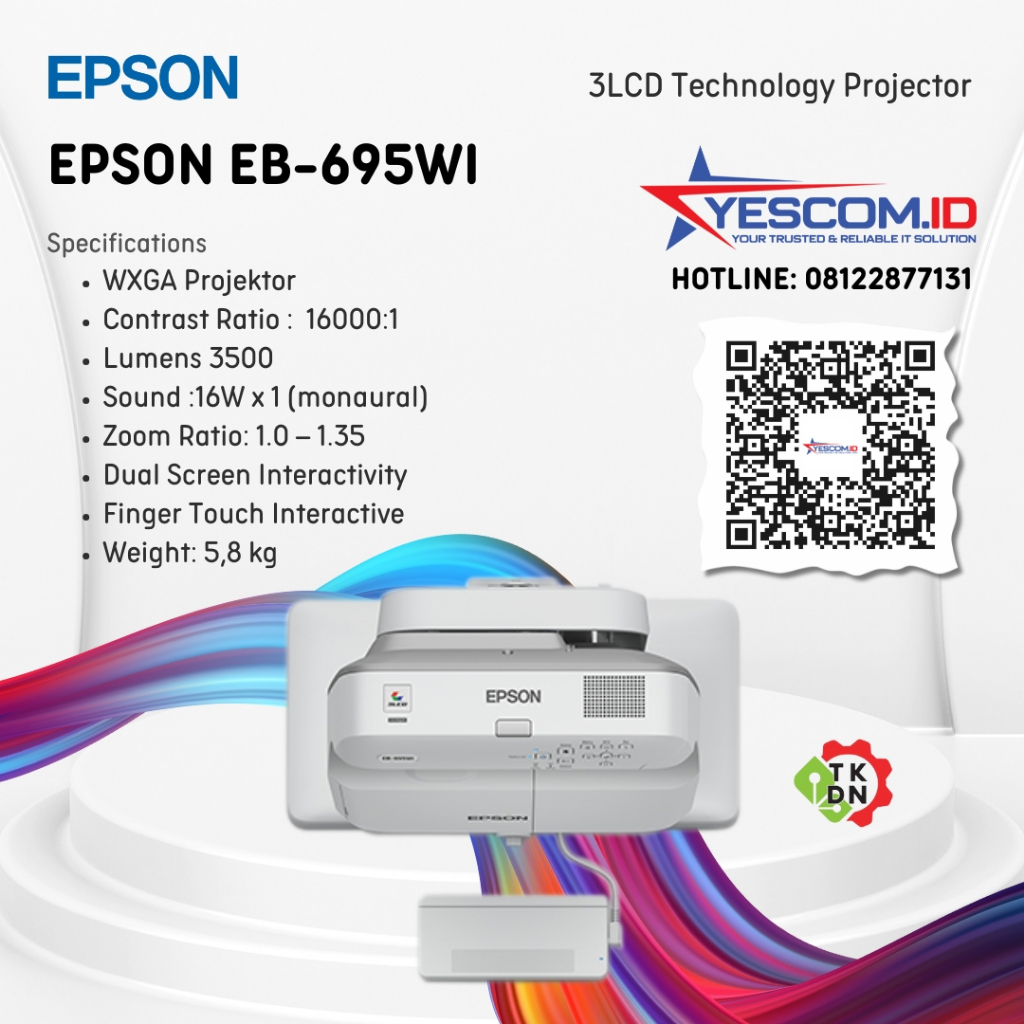 PROJECTOR Epson EB-695Wi