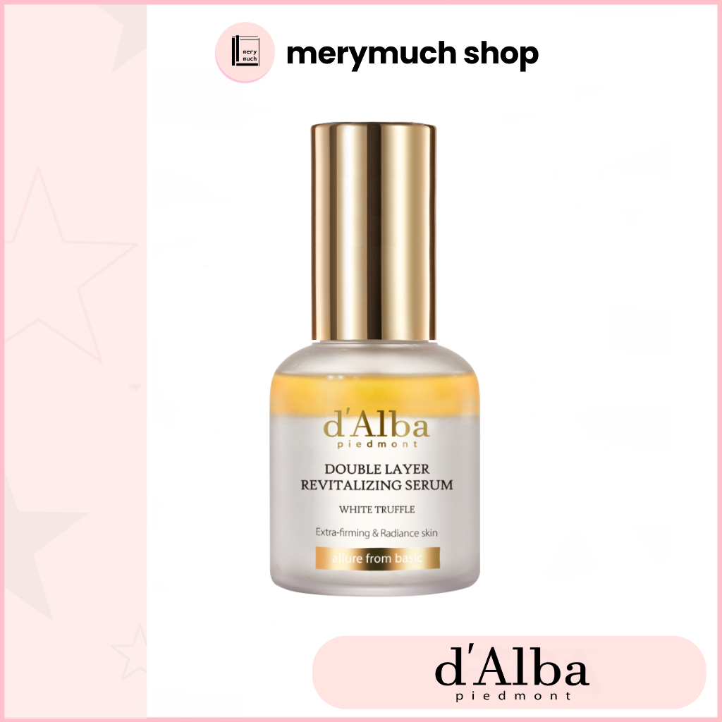 D'ALBA White Truffle Double Layer Revitalizing Serum