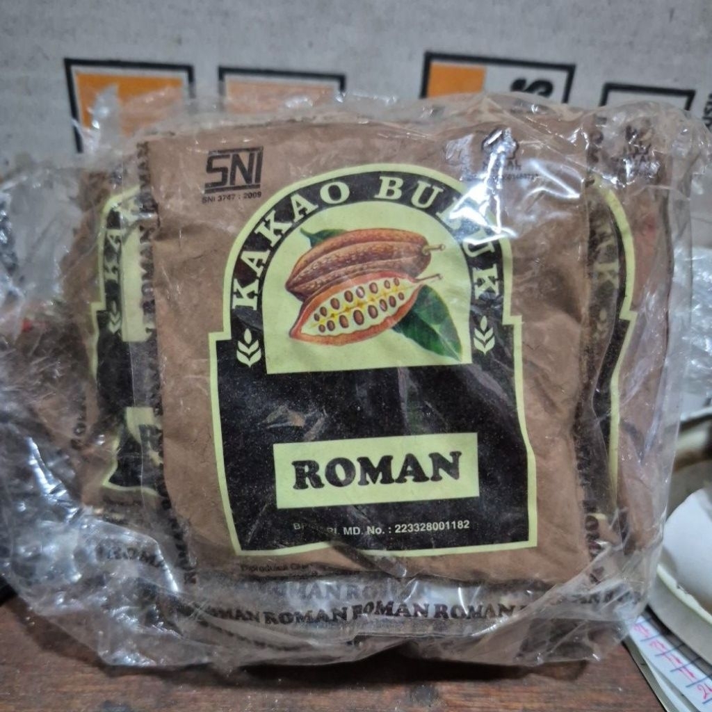 

Coklat Bubuk Roman 1Pak isi 10bks