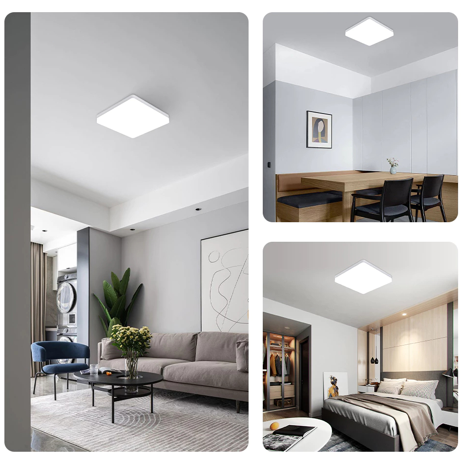 Stok48 36 18W Lampu Led Plafon Lampu Plafon Minimalis Lampu Kotak Lampu Kamar Rumah Pilihan