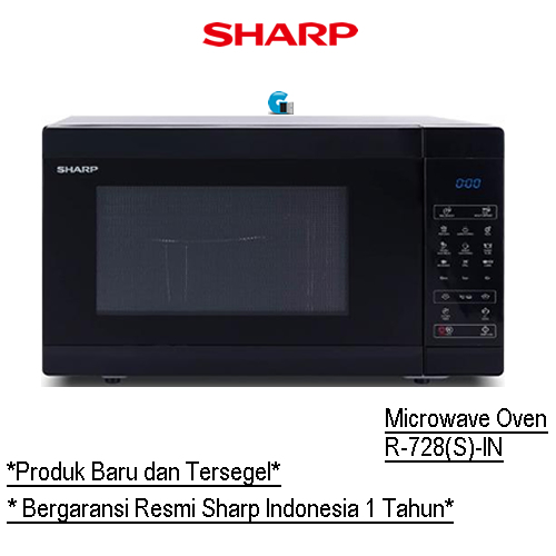 Sharp 25 Liter Microwave Oven Grill R-725DA-BK