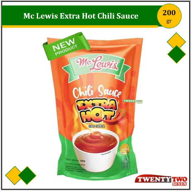 

[6 X]Mc Lewis Chili Extra Hot Pouch 200 gr