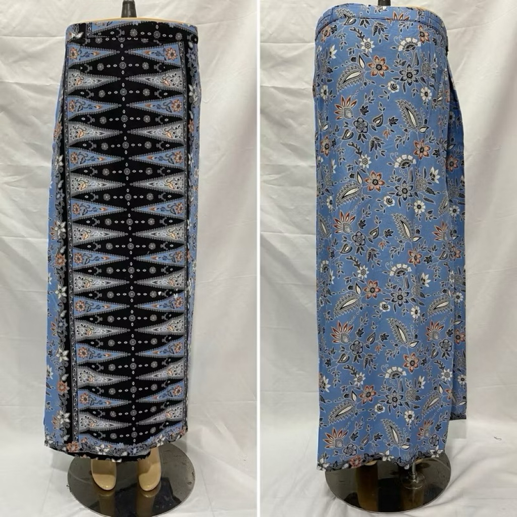 Rok Tumpal Betawi Hitam Putih / Rok Tumpal Hitam / Rok Putih / Rok Batik Untuk Wisuda / Rok Untuk