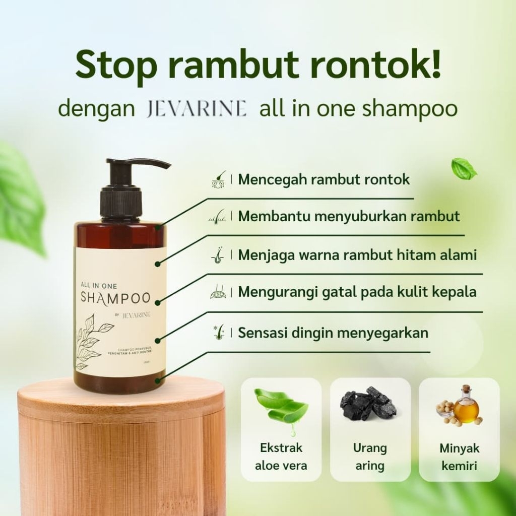 Jevarine shampoo all in one