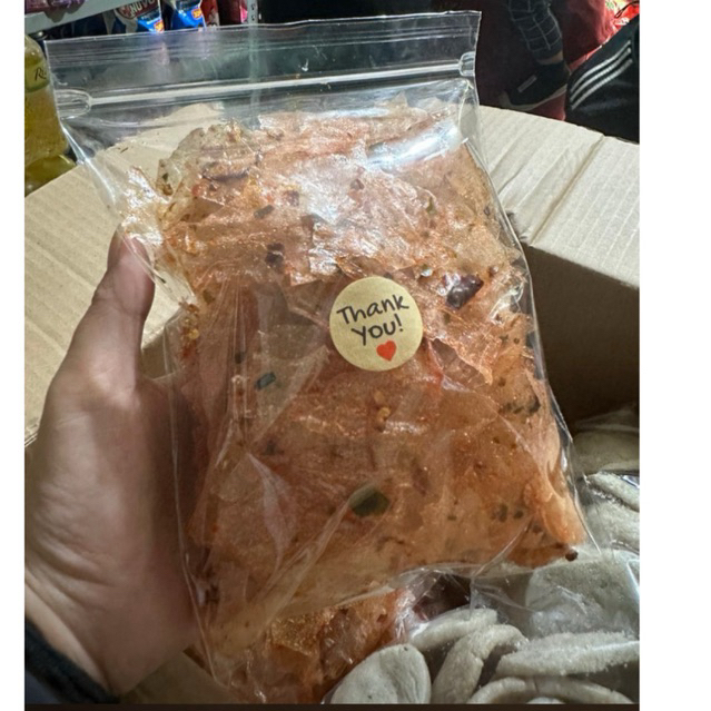 

Keripik Kaca pedas gurih Keripik Beling