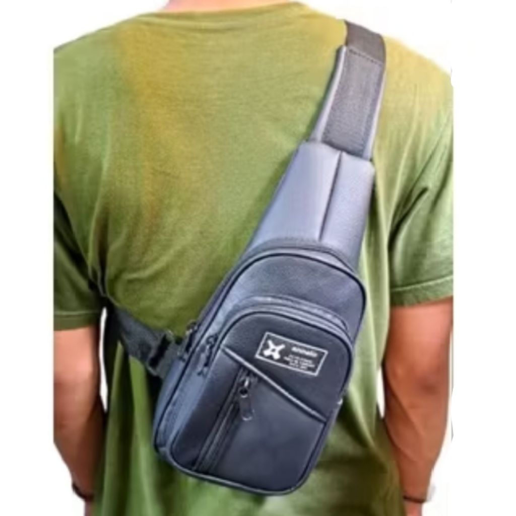 Tas Selempang Pria Kulit Sintetis