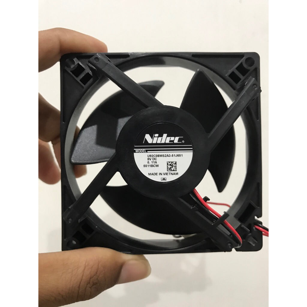 Kipas Dinamo Fan Motor Kulkas Panasonic DC 8V Original