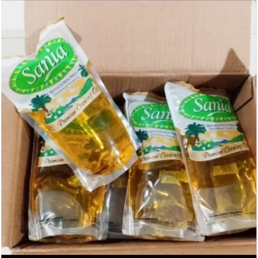 

Sania minyak goreng 1Lx12