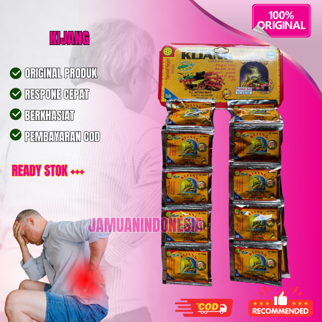 

Herbal Kijang Original Kapsul Asam Urat