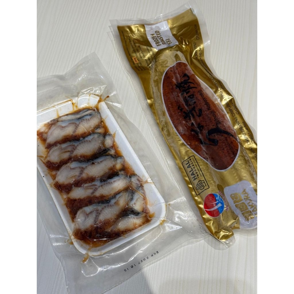 UNAGI KABAYAKI UTUH 250GR / UNAGI KABAYAKI SLICE 120GR - BELUT PANGGANG SAUS MANIS JEPANG