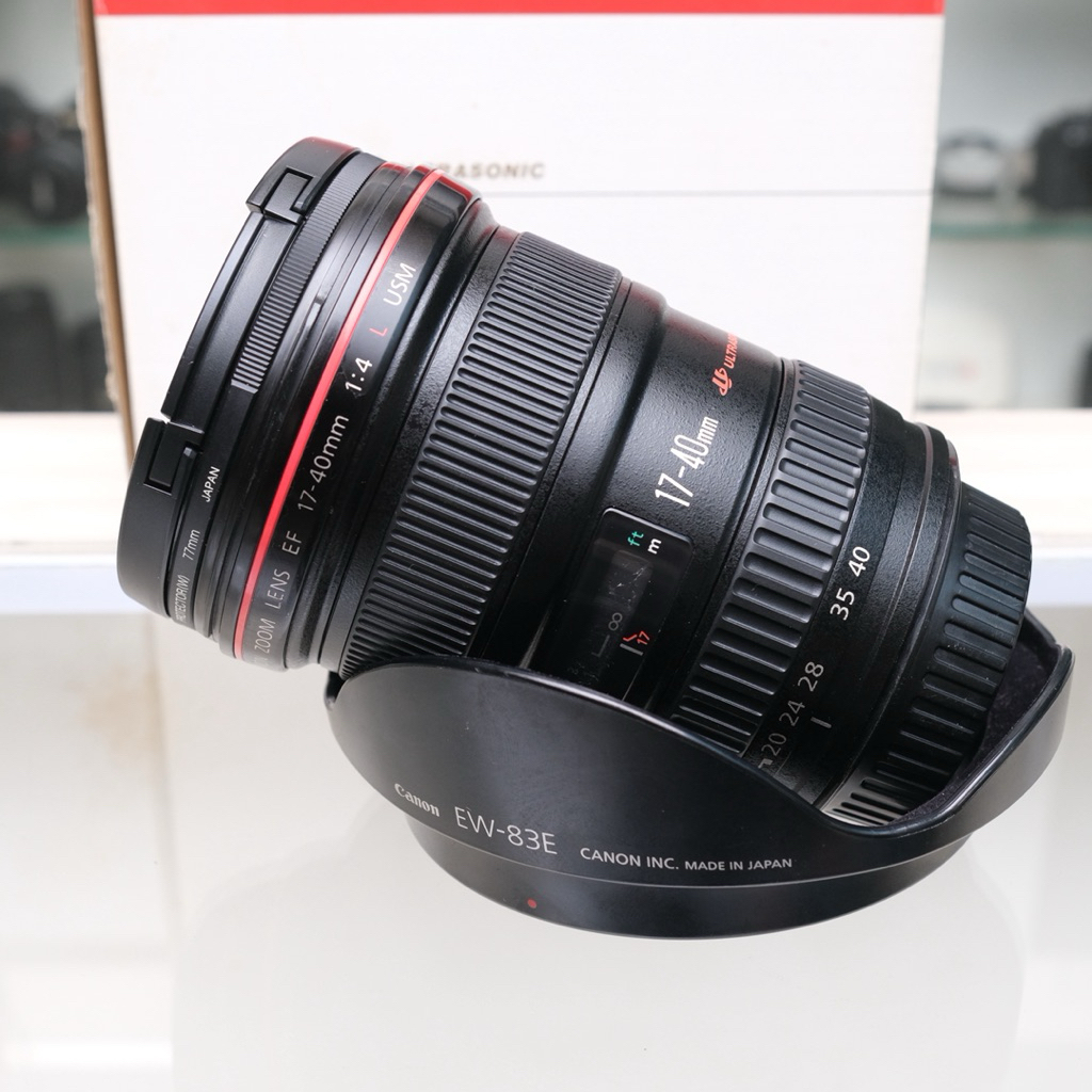 Lensa Canon 17-40mm F4 L usm Canon 17 40mm f4