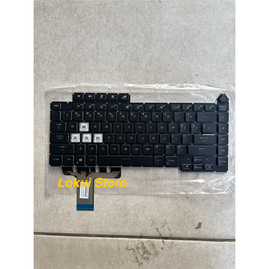 Keyboard Laptop ASUS ROG Strix G513 G513Q G513QC G513QM G513QY G513R G513RC G513IH G513IE G513IC Bac
