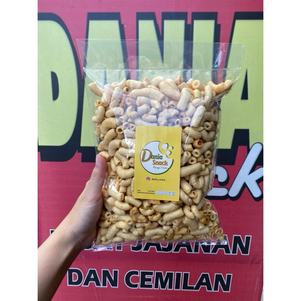 

Makaroni Pedas Kriuk Balado Gurih 250gr – Snack Cemilan Ringan Renyah Pedas [DANIA SNACK]