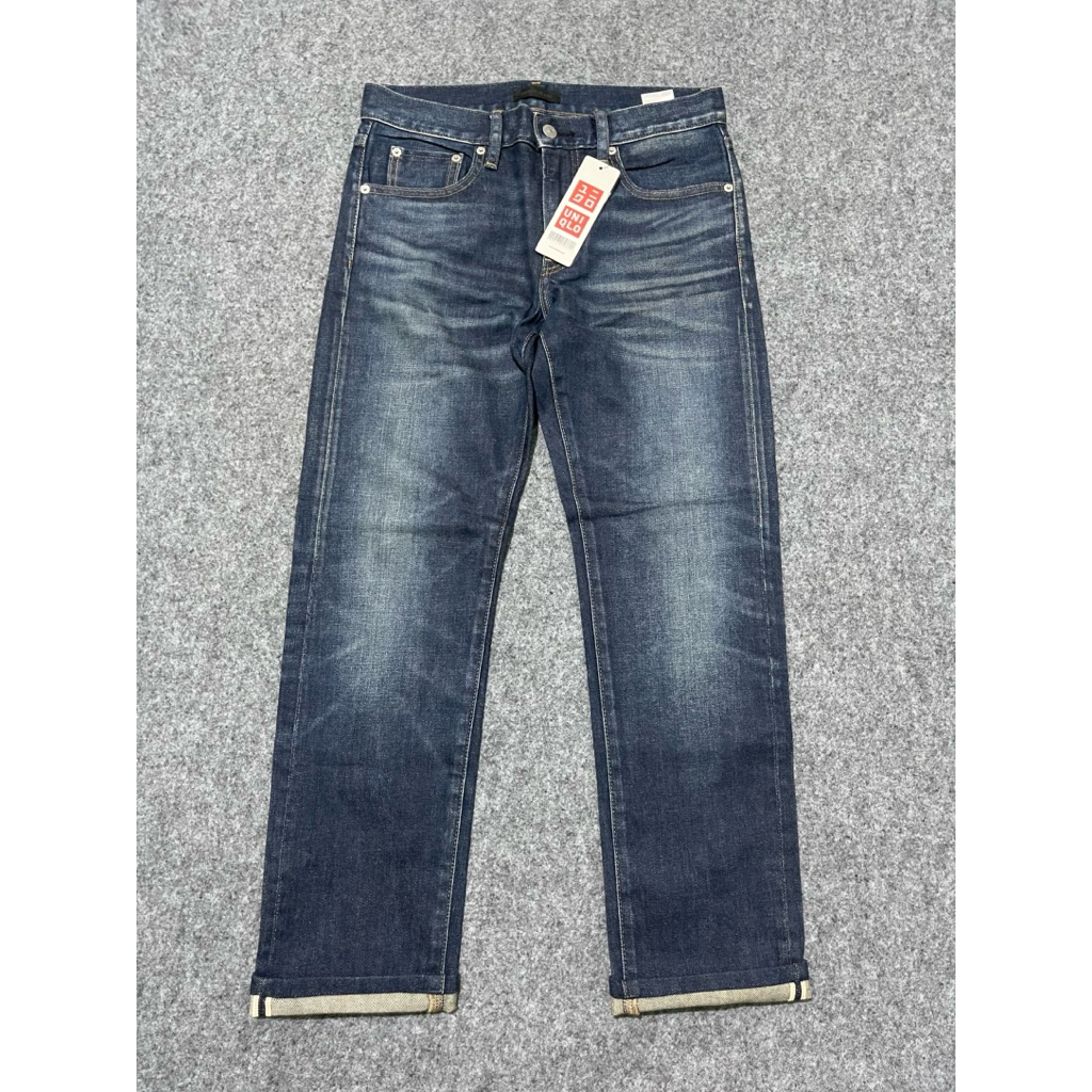 Celana jeans Uniqlo selvedge second