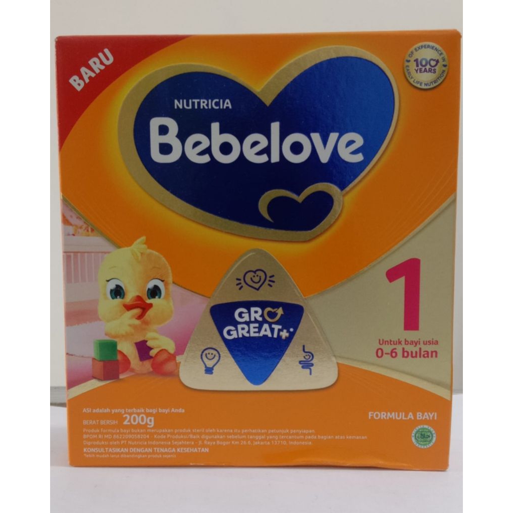 

bebelov 1 usia 0-6 bulan 200gr