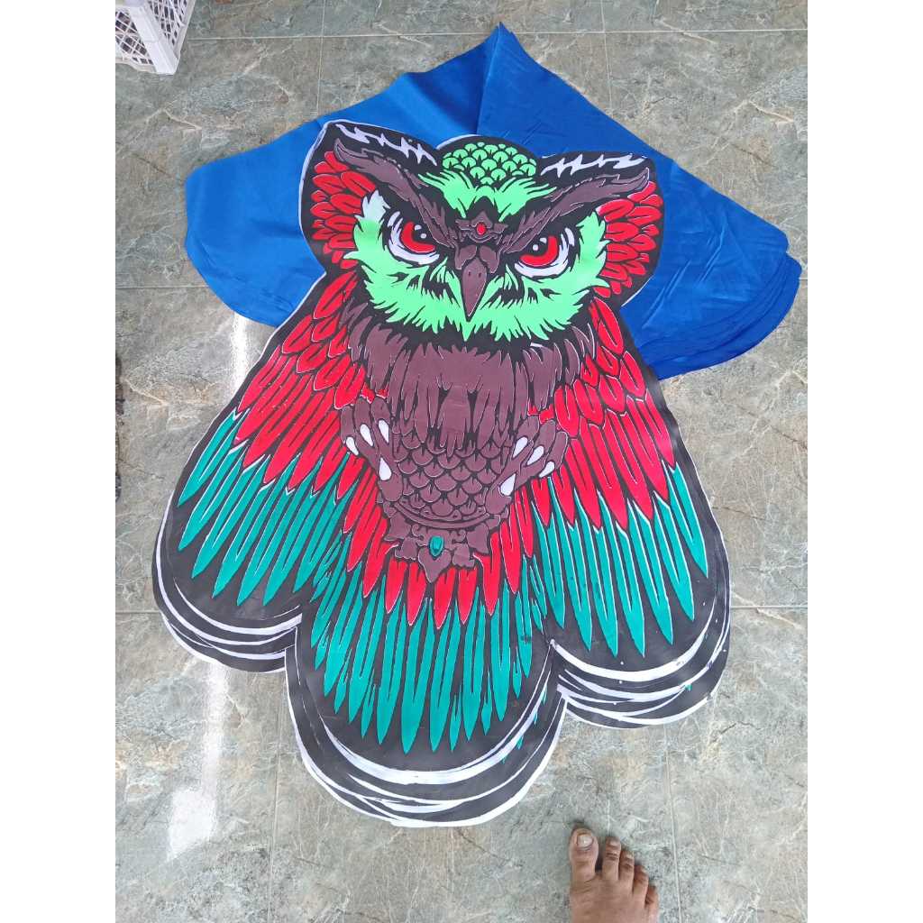 LAYANGAN JUMBO , MAINAN LAYANG-LAYANG ANAK BAHAN BAMBU