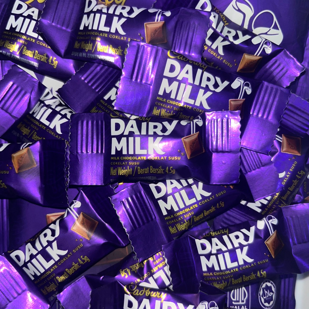 

Cadbury dairy milk (Eceran per pcs)