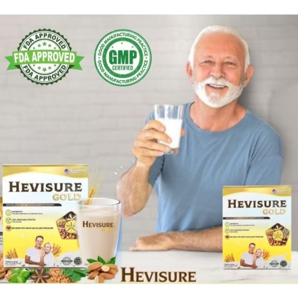 

HEVISURE GOLD 1 BOX SUSU DIABETES DAN KENCING MANIS 100% ORIGINAL BPOM