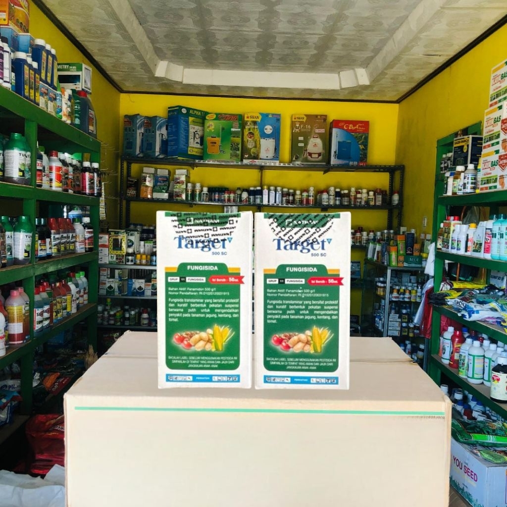 FUNGISIDA TARGET 500SC KEMASAN 50ML - FUNGISIDA PERLAKUAN BENIH BULAI JAGUNG