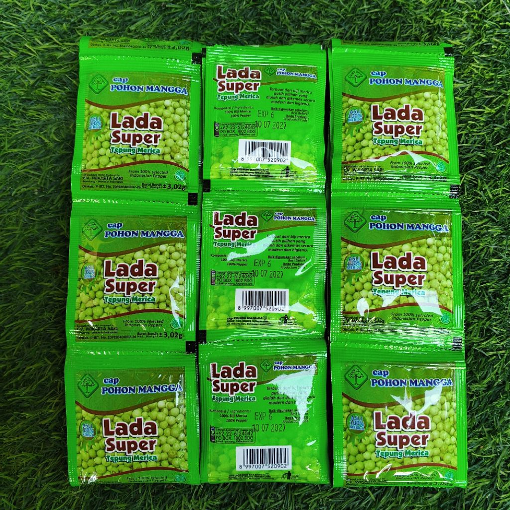

Lada Super Bubuk Isinya 72 Sachet Bumbu Dapur Murah