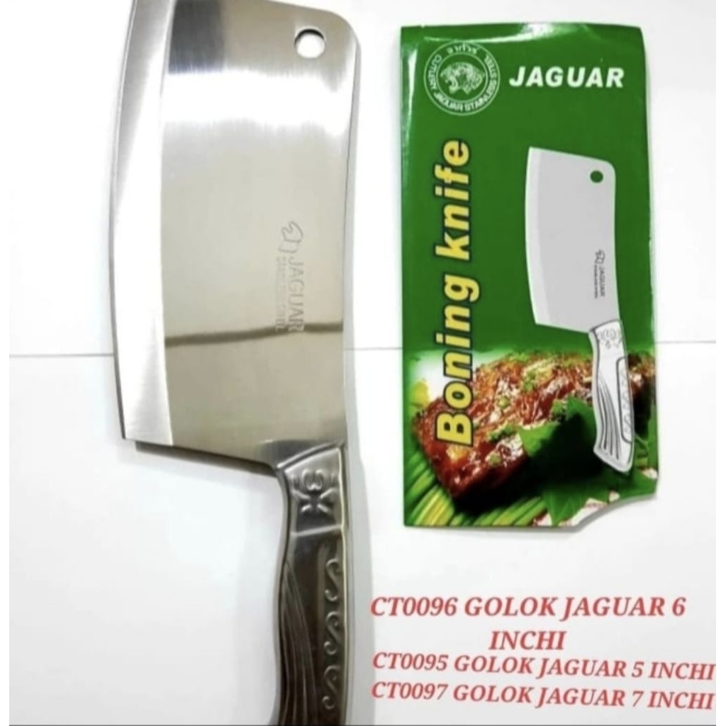 Pisau Jaguar Medium 6 inchi/Pisau Daging/Pisau daging Cincang