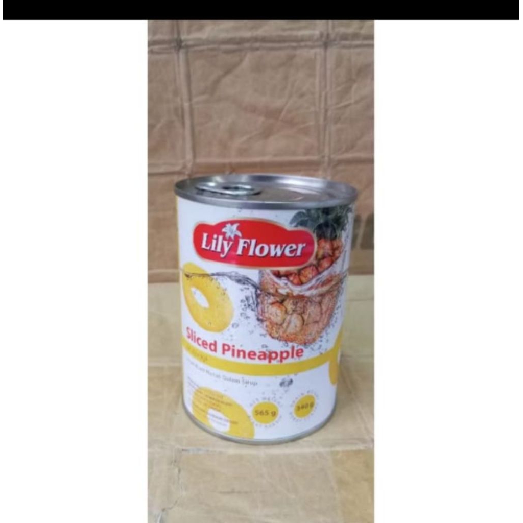 

Buah nanas kaleng Lily flower