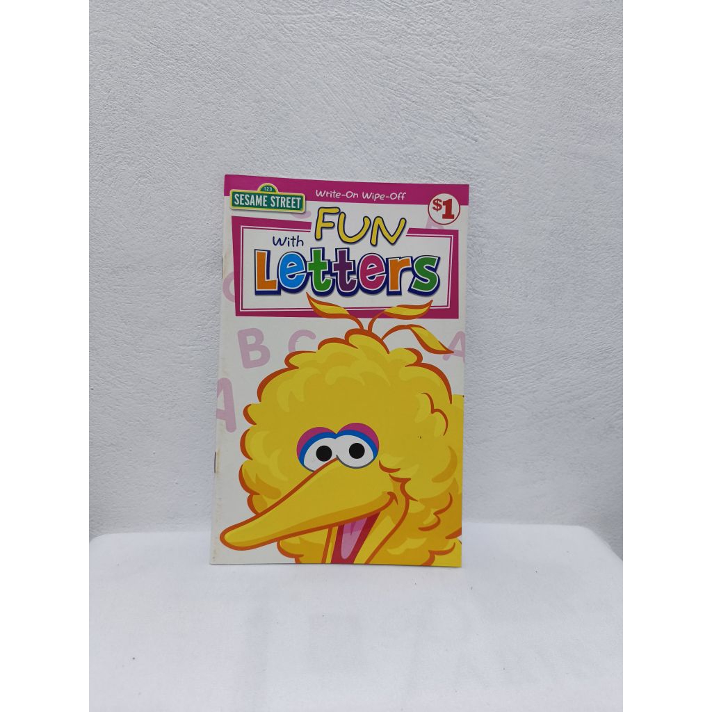 

WRITE-ON WIPE-OFF FUN WITH LETTERS PLUS BONUS SPIDOL