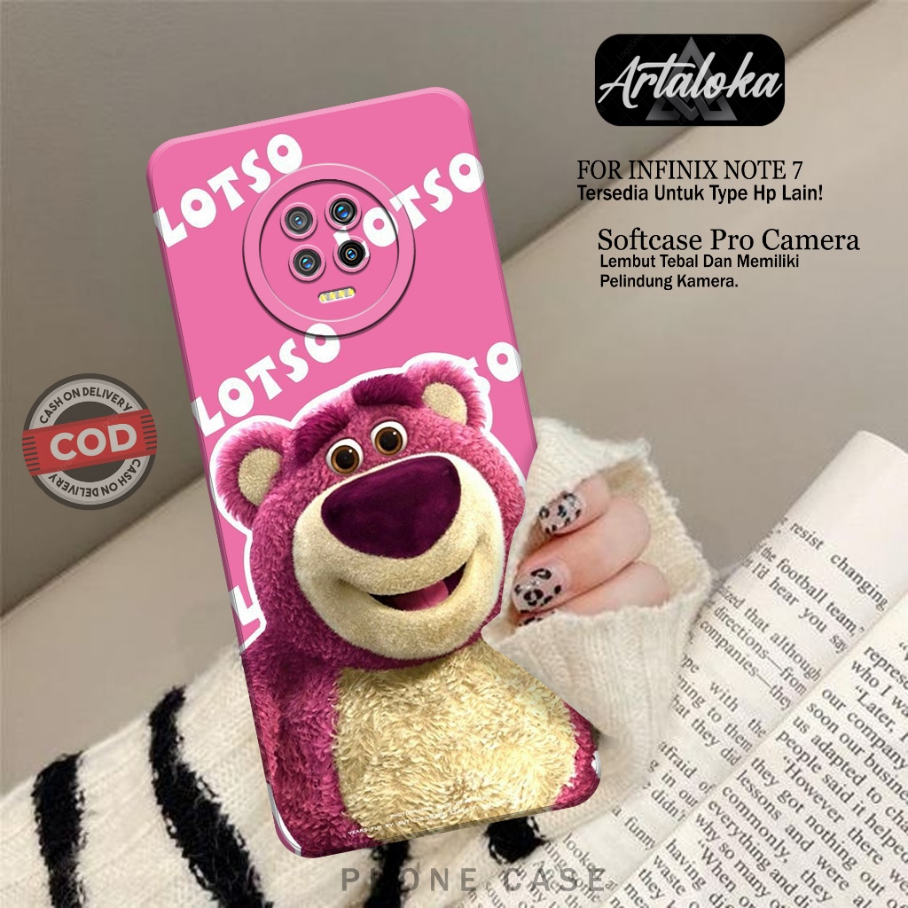 Case Infinix Note 7 Fashion Case Kartun Softcase Hp Infinix Note 7 Silikon Pro Camera Infinix Note 7