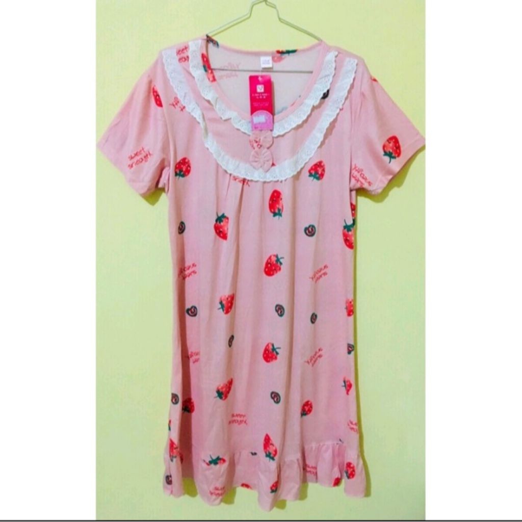 Daster dress korea import | Daster wanita piyama korea