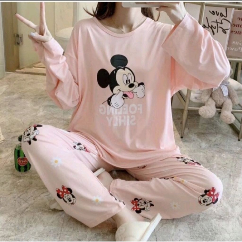 Piyama wanita korean import | Set piyama wanita korean import