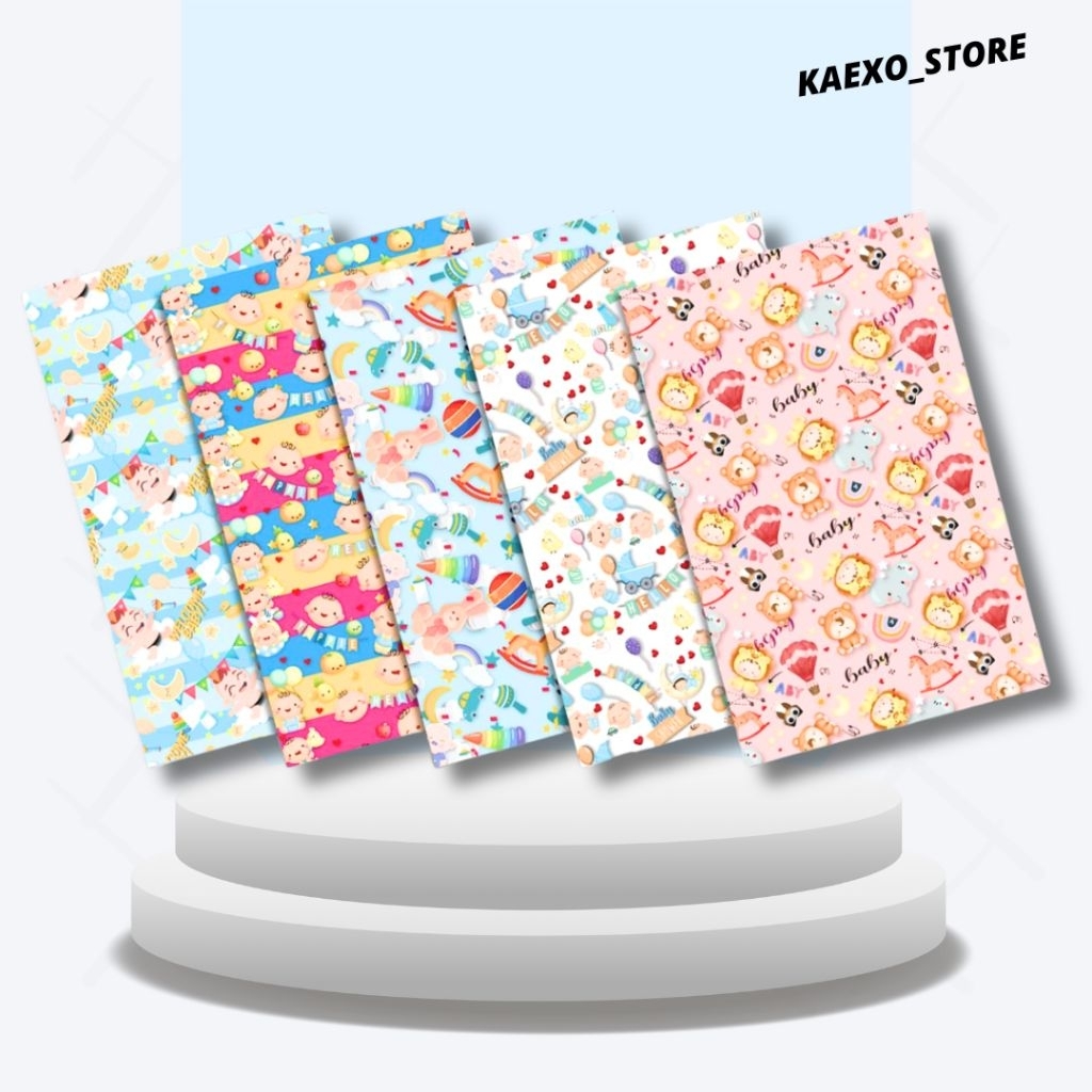 

Kertas kado Satuan Murah/ Kertas Kado Random