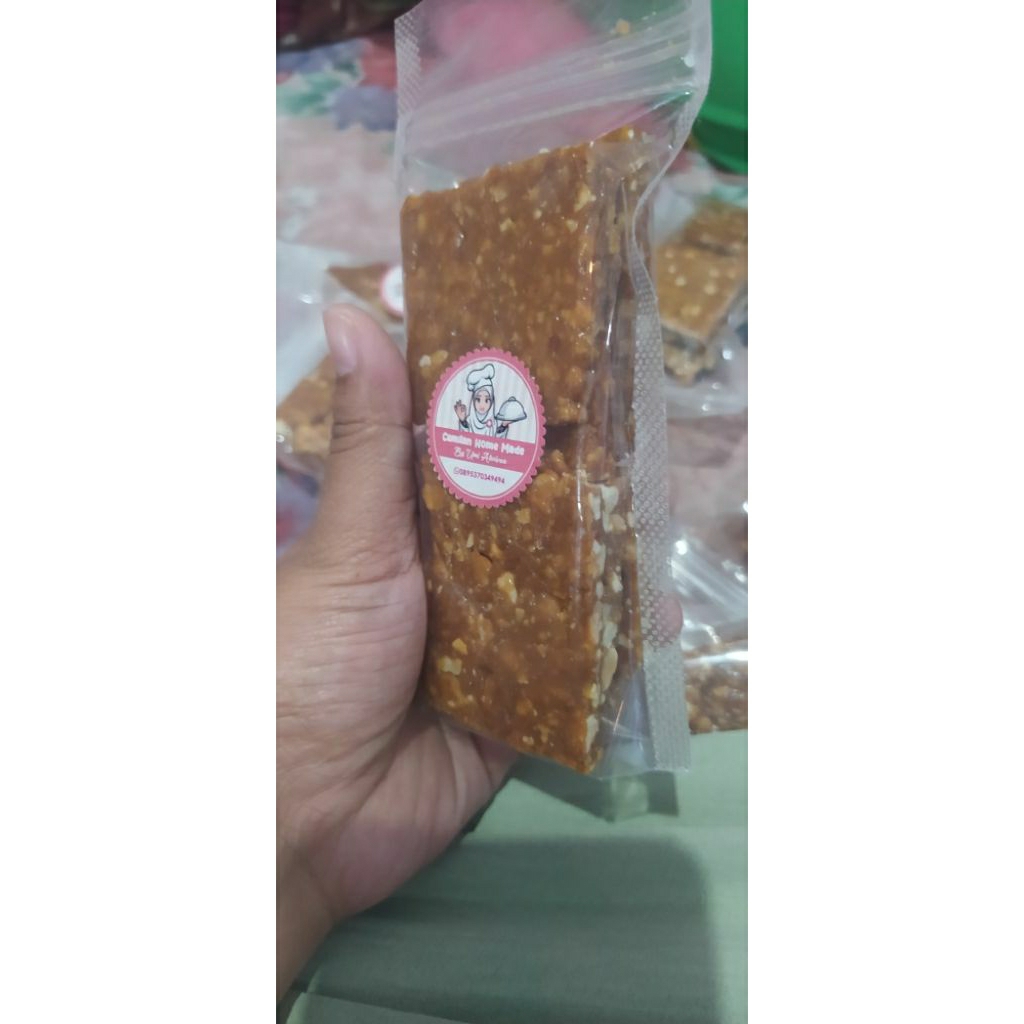 

ting ting kacang buatan sendiri.