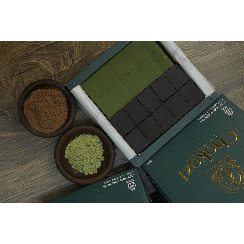 

CHOKOZI NAMA JAPANESE CHOCOLATE MIX ( MILK + MATCHA )