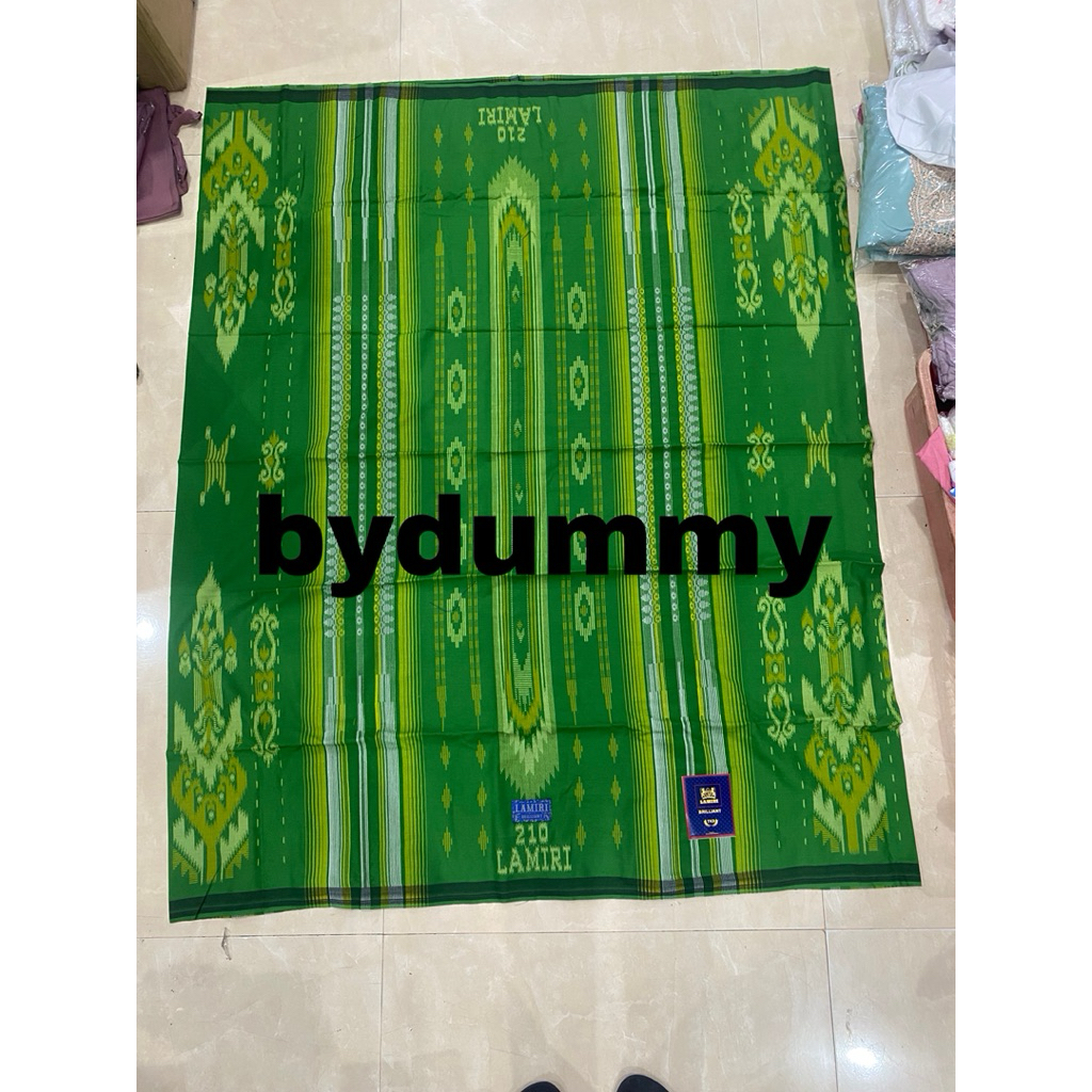 Sarung Lamiri Motif TKD warna hijau murah grosir warna hijau