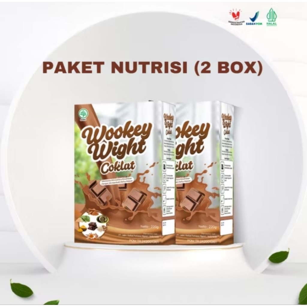 

PAKET 2 BOX WOOKEY WEIGHT - susu penambah berat badan