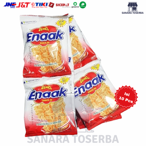 

Mie Gemez Enaak / Mie Gemes Enak 1 Renceng Isi 10 Pcs