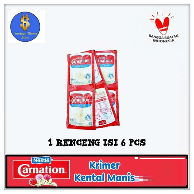 

Nestle Krimer Kental Manis Sachet(1 renceng isi 6 pcs)