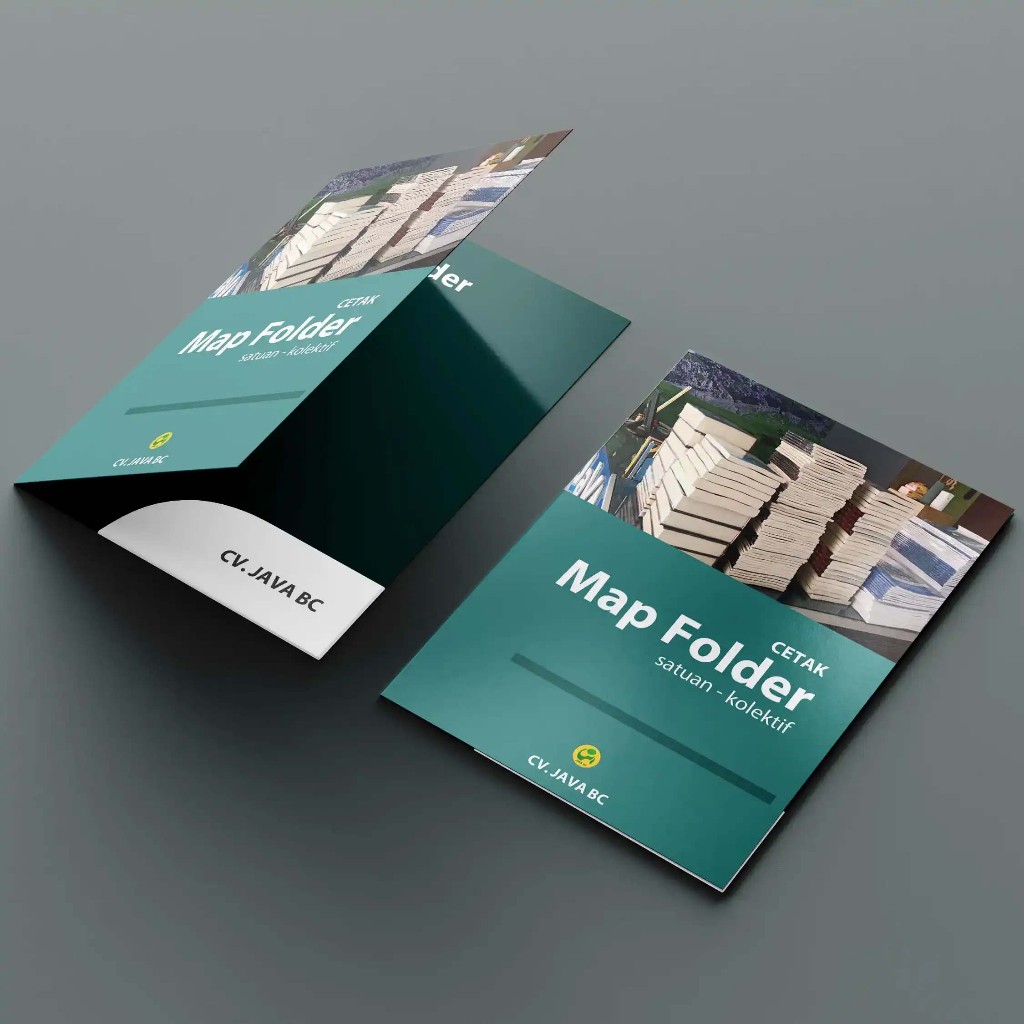 

CETAK MAP FOLDER PREMIUM 22x30cm A4 BISA CUSTOM DESAIN